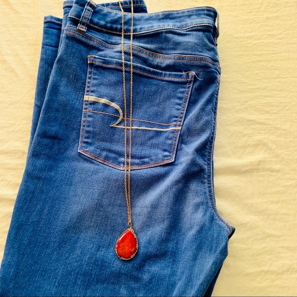 Red Drop Necklace